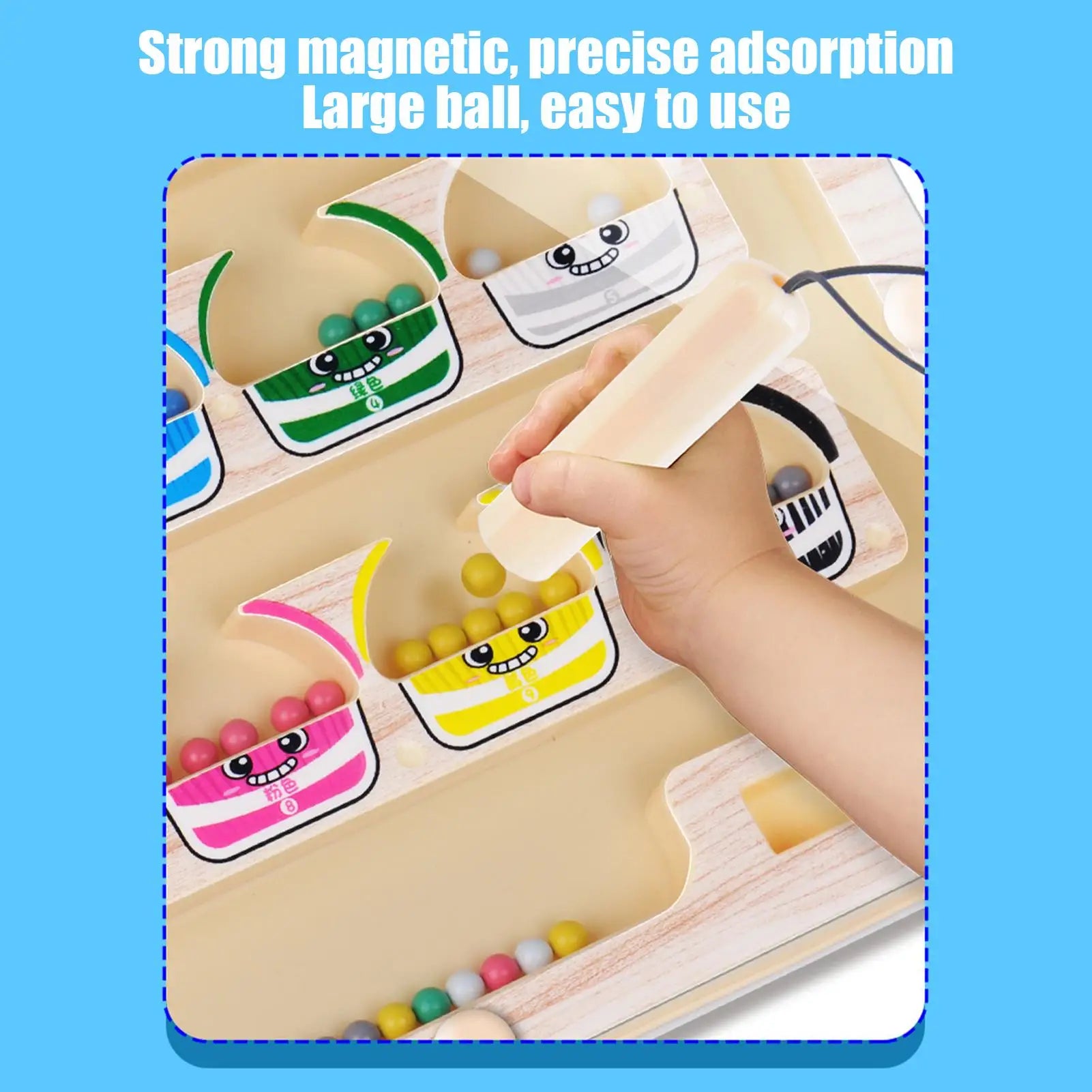 Magnetic Colour Sorting Maze