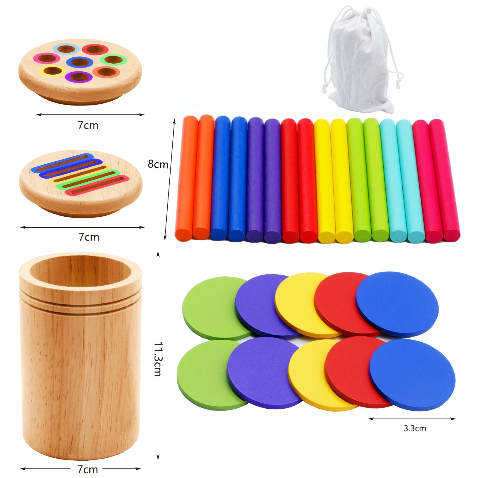 Matching and Sorting Cylinder