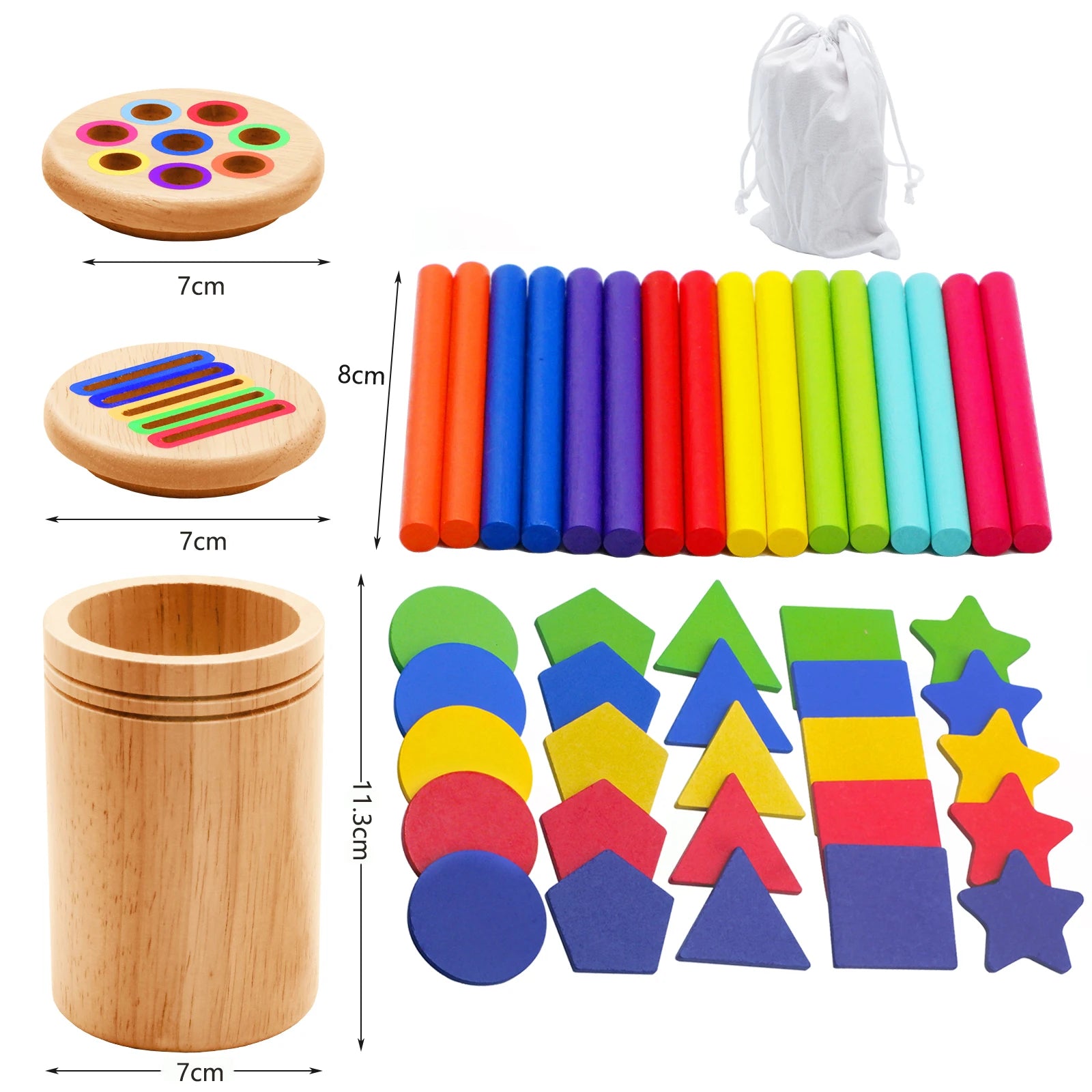 Matching and Sorting Cylinder